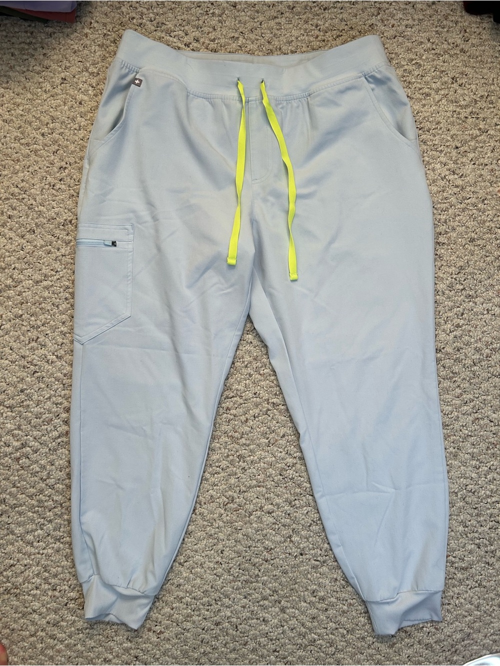 Figs Scrub Pants XL Color Open Skies PO#5543